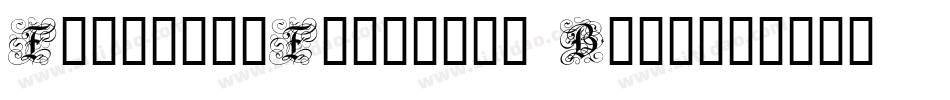 FestivalFlourish Bold字体转换